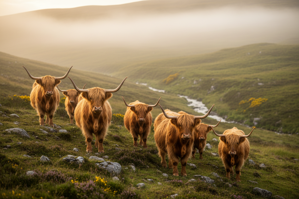 highland cows